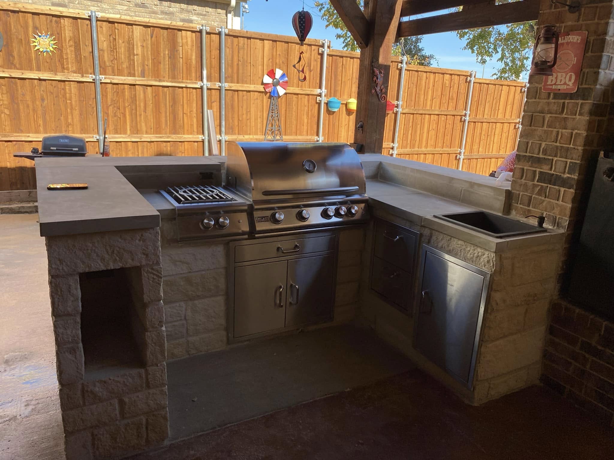 Home Outdoor Kitchen